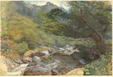 William Henry Millais, On the East Lyn, North Devon