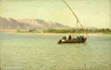 William Heath Wilson, Egypt, a Ferryboat on the Nile