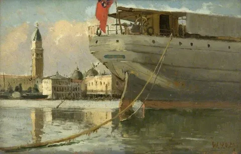 William Heath Wilson, Venice, the Campanile, St Mark's and Doge's Palace