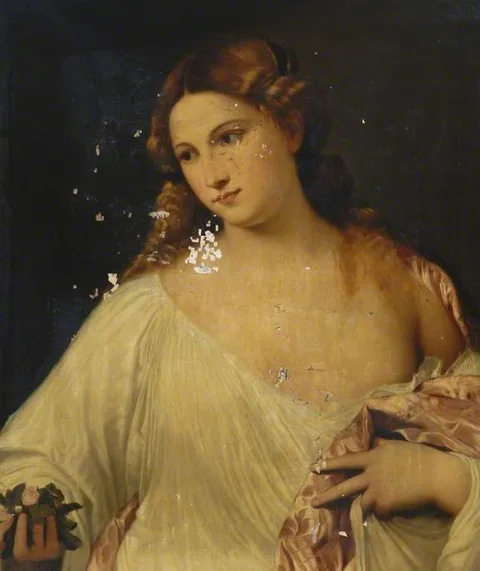 Clement Burlison, Flora (copy after Titian)