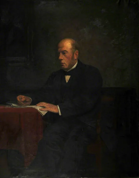 William Bright Morris, Portrait of an Unknown Man