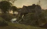 William Bright Morris, An Old Watermill, near Campbelltown