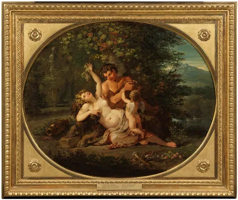 Bénigne Gagneraux, Satyr and Bacchante