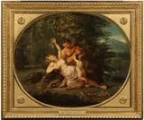 Bénigne Gagneraux, Satyr and Bacchante
