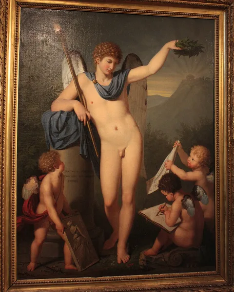 Bénigne Gagneraux, Le Génie des arts
