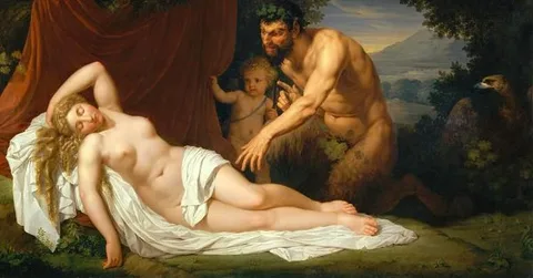Bénigne Gagneraux, Jupiter and Antiope