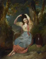George W. Simson, The Girl at the Well (Peasant Girl)