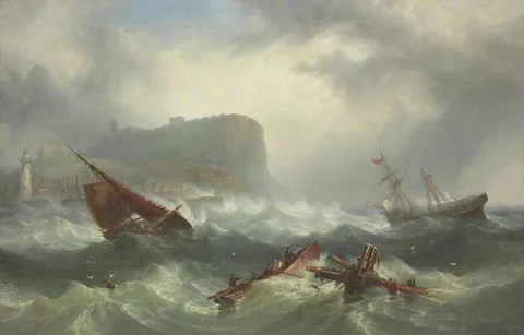 John Warkup Swift, Wreck off Scarborough