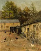 John Wallace, Farmyard Scene