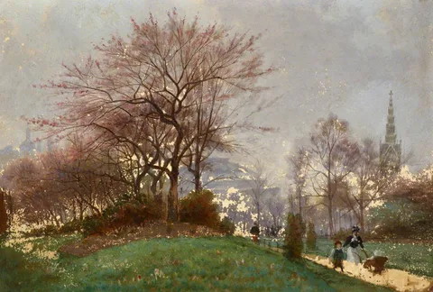 Paul Edouard Rischgitz, Kensington Gardens