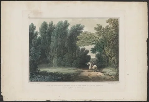 John Hill, View of the Spot Where General Ross Fell, Near Baltimore