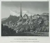 John Hill, South West View of Monmouth