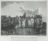 John Hill, Chepstow Castle taken from the bridge