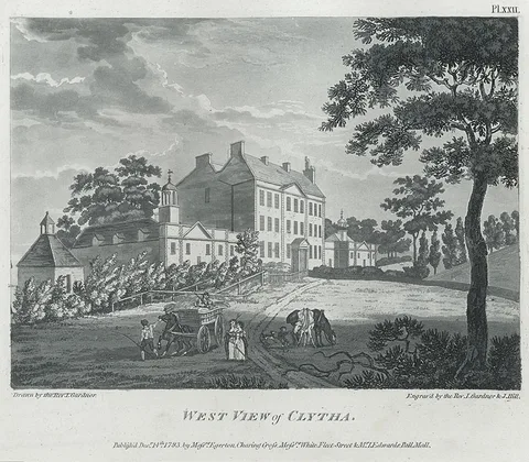 John Hill, West View of Clytha