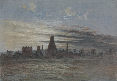 Thomas Lindsay, Oast House at Dusk