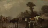 Thomas Robinson, Cattle Crossing Stream