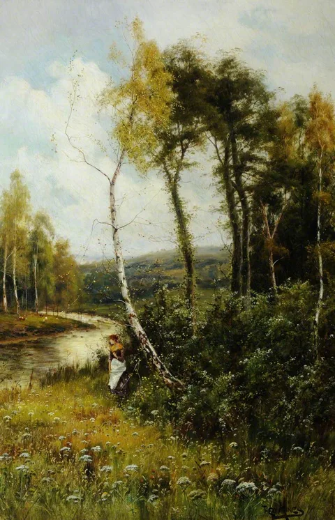 Theodore Hines, In the Trossachs Valley, Scotland