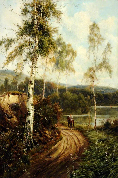 Theodore Hines, The Path By Loch Katrine, Trossachs, Scotland