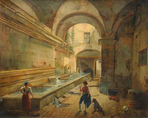 Jean Faure, Arch of Claudius (on the Aqua Virgo in Rome)