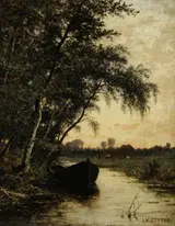 Jan Herman Coster, River Scene