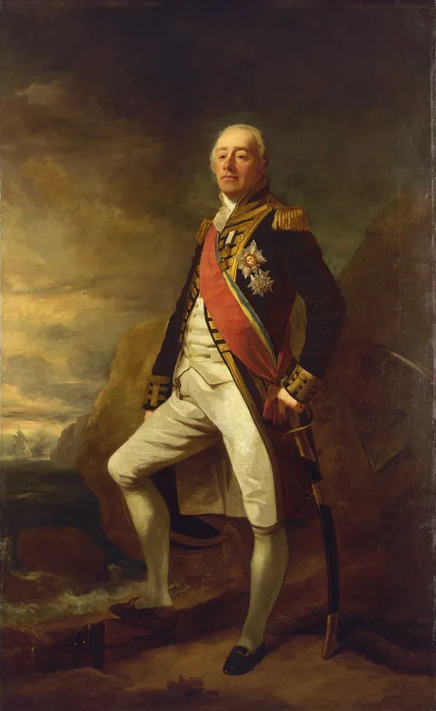 Edwin Williams, Vice-Admiral James Saumarez (1757-1836)