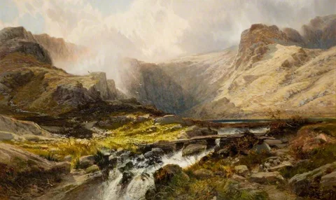 Edwin Alfred Pettitt, Idwal from Ben Glog