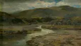 Edward Davies, Landscape, near Peel, Isle of Man