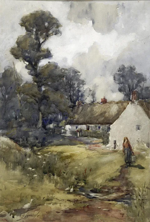 Andrew Archer Gamley, Stevenson's Birth-Place