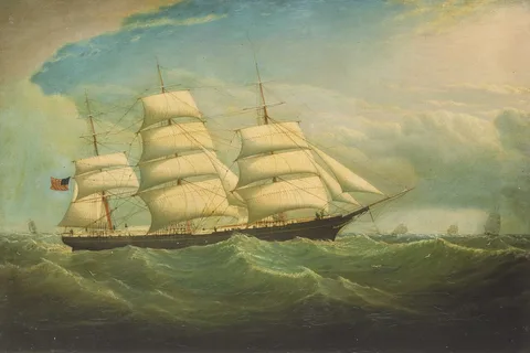 Isaac Joseph Witham, The clipper William McGilvery