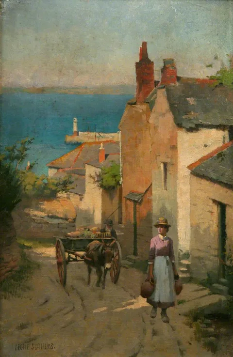 Leghe Suthers, Newlyn from the Bottom of Adit Lane