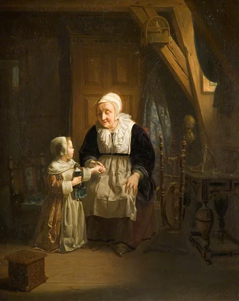 Hendrik Ringeling, Woman and Child