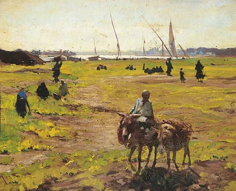Robert Atkinson, On the Flats, Egypt