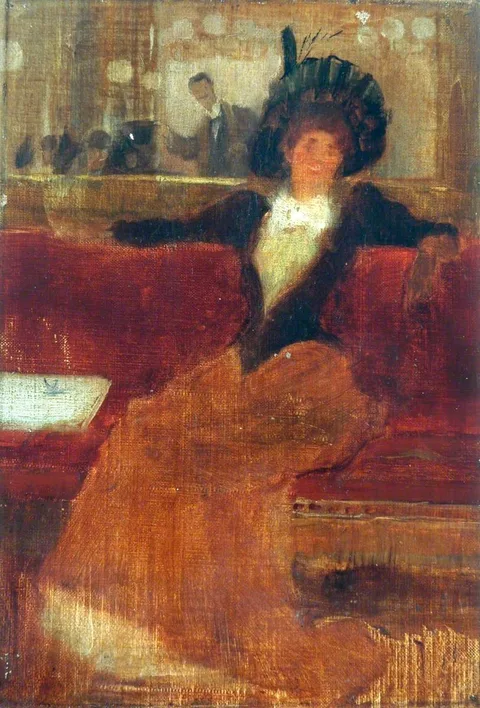 Robert Atkinson, In the Café