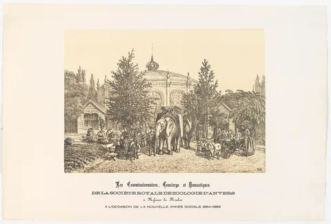 Louis Derickx, Print from the Jos De Beer collection, ref. obj-0002556