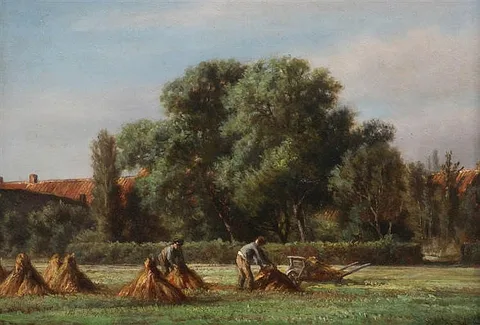 Louis Derickx, Farmers at work on the field