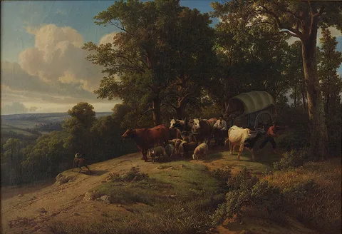 Louis Derickx, Off to the market