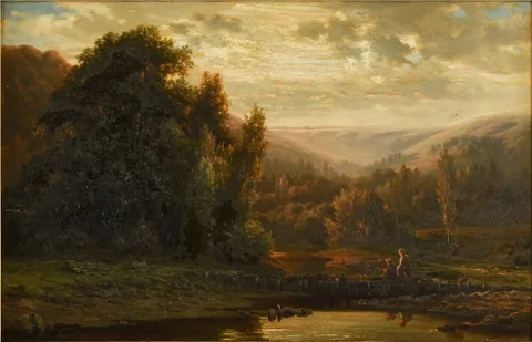 Louis Derickx, Landscape with children