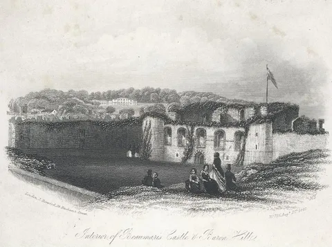 John Harwood, Interior of Beaumaris Castle & Baron Hill