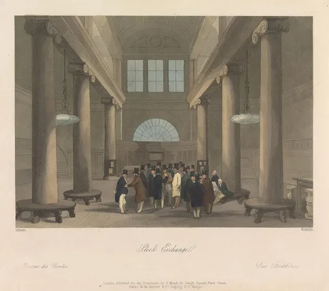 Henry Melville, Stock Exchange
