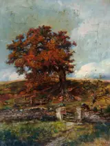 Allan Ramsay, The Old Green Tree and the Gateway at Edzell Castle