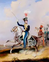 James Pardon, An Officer of the 4th Light Dragoons (probably Lieutenant Colonel James John Hugonin (c.1782–1854))