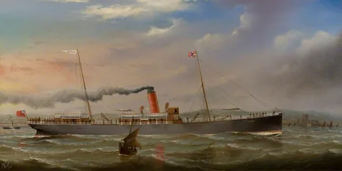 Charles Keith Miller, SS 'Perth' Leaving Dundee