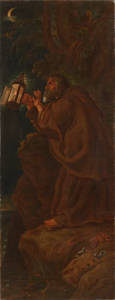 Louis Farasyn, Hermit with a lantern