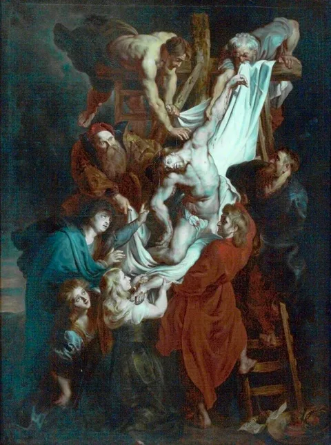 Louis Farasyn, The Descent from the Cross (after Peter Paul Rubens)