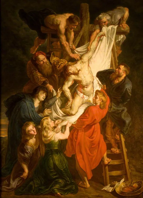 Louis Farasyn, Descent from the Cross (after Peter Paul Rubens)