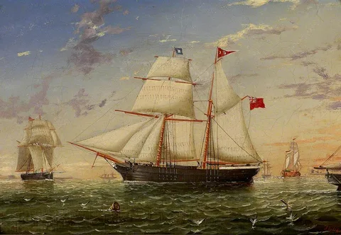 James H. Wheldon, Schooner 'Jane Sawyer'