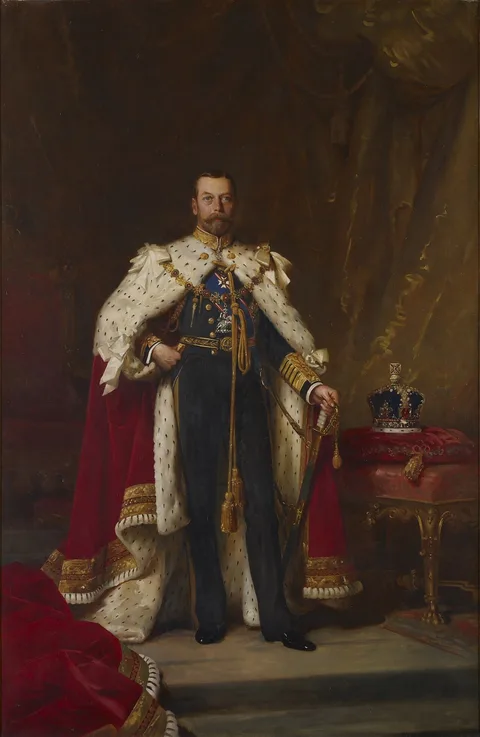 Léo Malempré, George V (1865–1936), reigned 1910–36