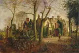 James Hey Davies, Late Autumn: Irlam Hall, near Manchester
