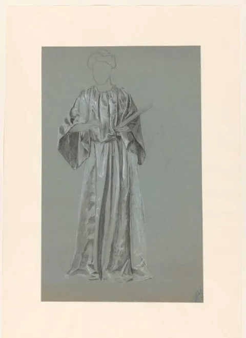 Jacob Taanman, Gewaadstudie