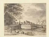 Aernout ter Himpel, Houten brug